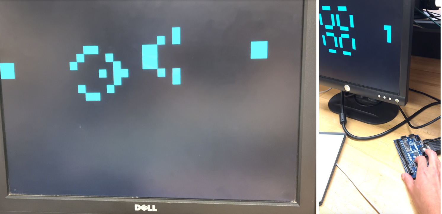 Conway's Game of Life FPGA Demo